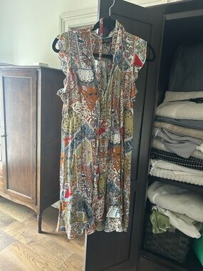 Papillon Blanc Multicolor Paisley Bandana-Print Tank